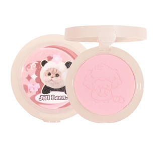 JILLLEEN哈基米单色柔雾腮红盘高光修容女蜜桃氛围提亮哑光膨胀色