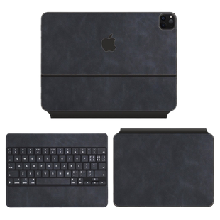 适用于苹果2024款ipadpro11寸13/12.9妙控键盘air6/5/4贴纸保护贴膜2022Pro键盘式智能双面夹10.9英寸保护膜