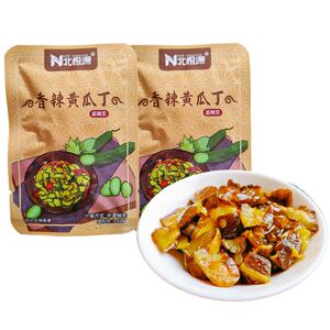 北极源香辣黄瓜丁小袋装咸菜腌黄瓜片开胃下饭菜外卖小菜开胃萝卜