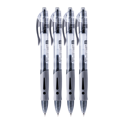 按动中性笔学生用刷题笔0.5mm