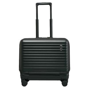 Echolac/爱可乐商务机长行李箱17寸前开盖男登机旅行拉杆箱密码箱