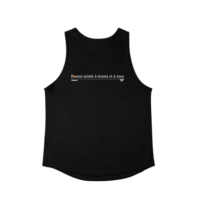 SLAMBLE背心无袖t恤圆领