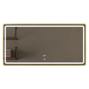 卫生间智能镜挂墙式洗手间卫浴洗手台洗漱镜子带灯防雾led浴室镜