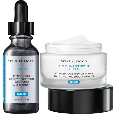 【顺丰速达】修丽可age家族多肽抗老精华面霜套组 紧致抗皱