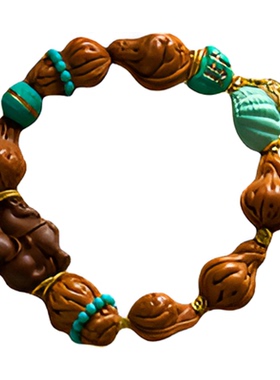 多宝手串卡通可爱雕刻手链