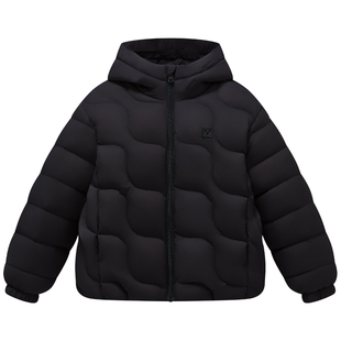【三防鹅绒服】英氏乐尚男童宝宝轻薄羽绒服2026春季保暖连帽外套