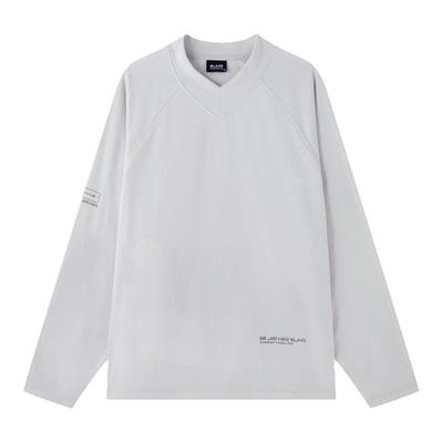 BJHG卫衣秋冬季潮牌V领内搭打底