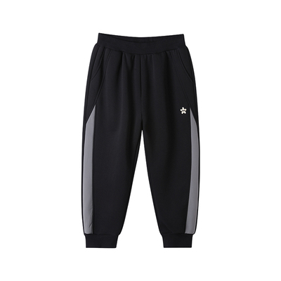 小猪托尼男童加厚羊羔绒长裤