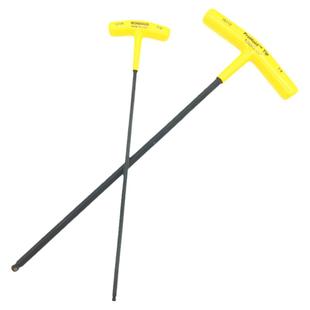 BONDHUS美国波顿T柄内六角扳手进口加长球头T型螺丝刀圆头公英制