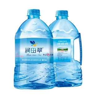 日期新鲜润田翠天然含硒矿泉水4.7L*2一箱明月山壶装瓶装多款美折
