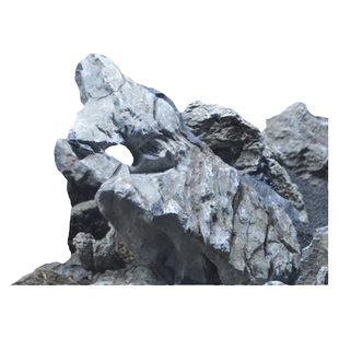 青龙石造景石天然鱼缸石头造原生缸假山石块造景材料摆件松皮石