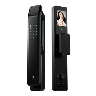 德施曼智能门锁Q3EFPRO 3D人脸识别可视猫眼指纹锁家用密码锁
