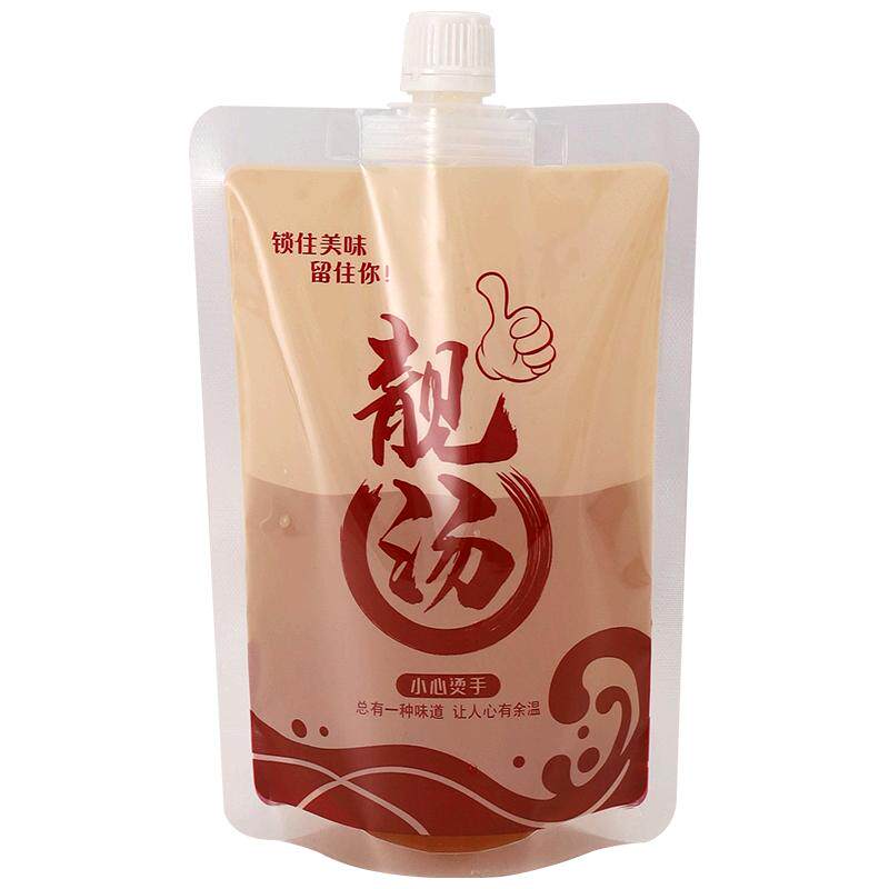 螺蛳米粉麻辣烫快餐外卖汤汁袋子