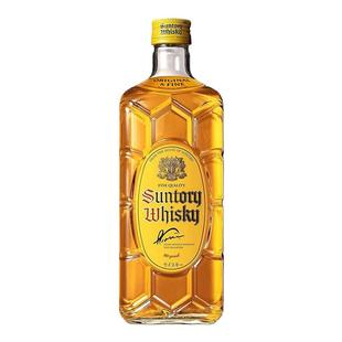 正品行货带码 三得利角瓶角牌嗨棒调和威士忌日威洋酒无盒700ml