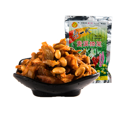 贵溪捺菜即食酸辣味小吃鹰潭特产