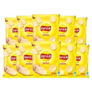 乐事23g膨化原切薯片多口味组合好吃不腻办公室零食解馋下午茶