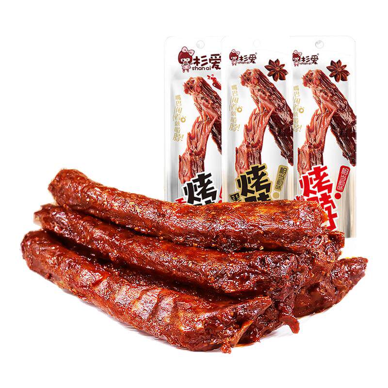风干烤脖20根袋装装手撕长脖香辣黑鸭糖醋味酱烤非鸭脖卤味熟零食