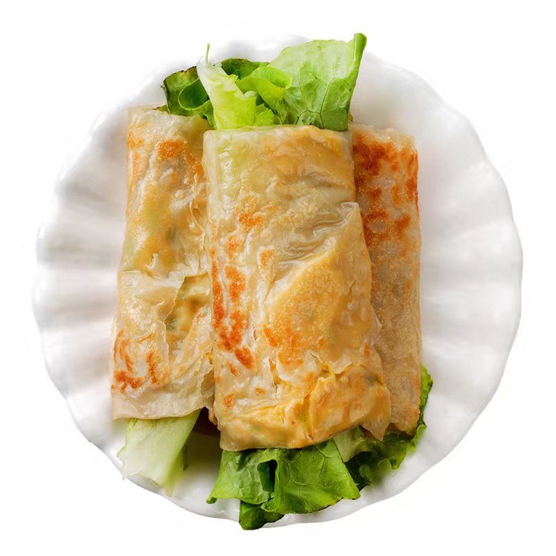 原味鸡蛋灌饼面饼皮卷包装早餐饼