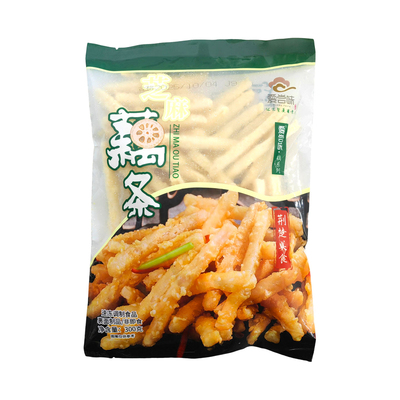 芝麻藕条300g洪湖莲藕丝油炸藕条酥脆藕丝空气炸锅炸香煸藕丝藕条