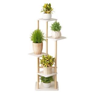 花架子客厅落地式绿植置物架阳台植物摆放架花盆架室内轻奢现代风