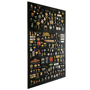 珐琅磁吸板冰箱贴磁吸展示板白板墙贴厨房用哑光磁力配件置物架家用可擦写字照片墙黑板墙面收纳珐琅版镀锌板