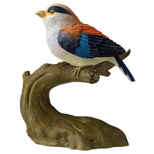 铜师傅 铜摆件《铜师傅百鸟集》之银胸丝冠鸟 家居饰品桌面摆件