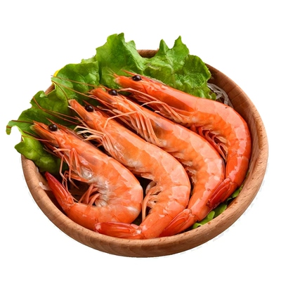 山东特产红虾线冷冻虾盐田虾