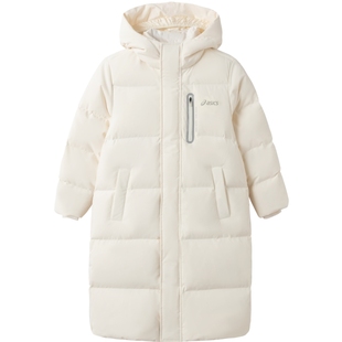 【安心羽绒】Asics/亚瑟士童装舒适年冬季三防羽绒服长款特氟龙