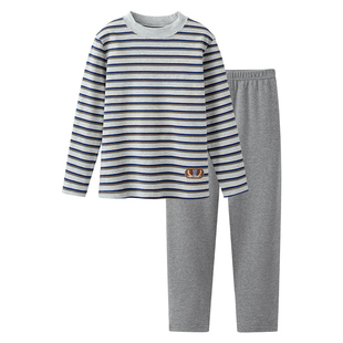 英博伦儿童内衣套装纯棉a类男童秋衣秋裤秋冬保暖女童打底衫睡衣