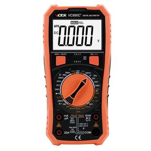 胜利万用表数字高精度全自动智能VC890C+D多功能维修电工多用电表
