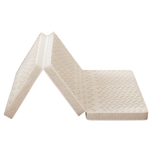 地上睡觉专用垫打地铺三折可折叠床垫硬垫子天然椰棕榈护脊榻榻米