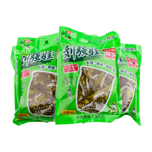 甘肃陇南刘强娃酸菜武都圆根酸菜包包菜酸菜芹菜酸菜5袋装/12袋装