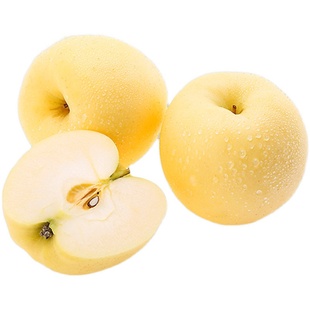 礼盒装黄金奶油富士苹果脆甜新鲜水果栖霞牛奶包邮冰糖心烟台苹果