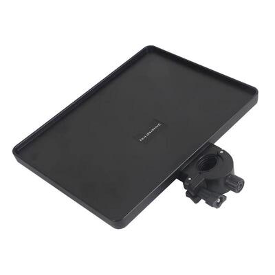 手机直播支架声卡托盘落地架子置物架话筒托板夹展架通用托架户外