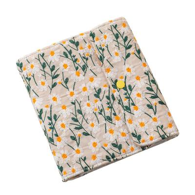 马宝宝软布刺绣孕妈孕检产检收纳孕妇产妇活页资料记录文件夹检查单b超A4报告单子单据孕期建档手册本收纳袋