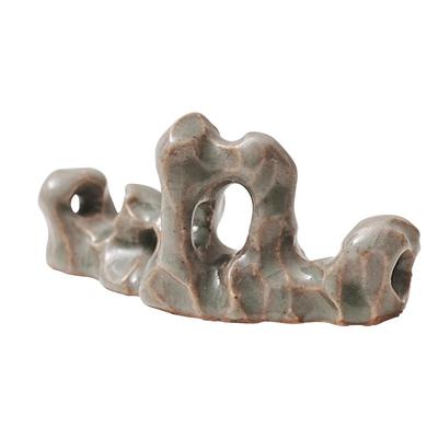 太湖石瓷器笔搁笔架山