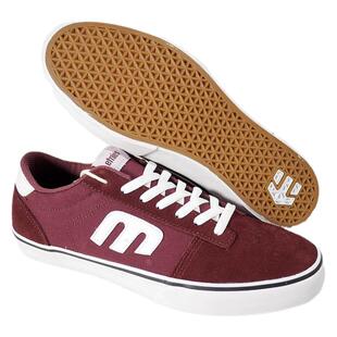 美国Etnies滑板鞋子红色皮面硫化底另Emerica/ES/Fallen-SCC滑板