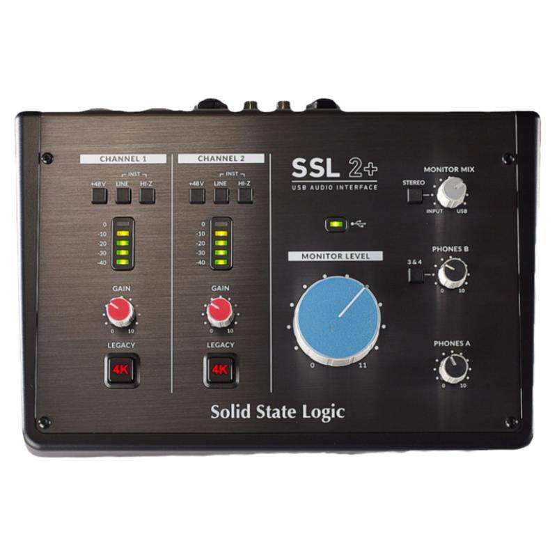 英国Solid State Logic SSL2/SSL2+/SSL12专业声卡录音编曲MKII
