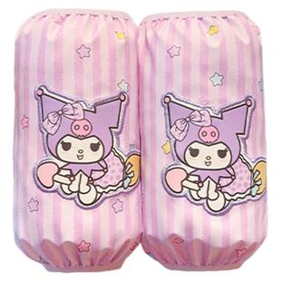 儿童中大童印花袖套女童宝宝秋冬卡通可爱防水防污小学生长款护袖