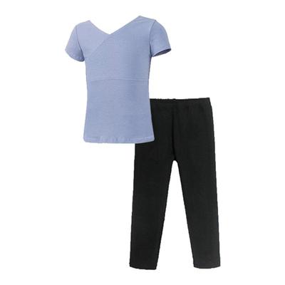 儿童练功服套装日常分体训练服装