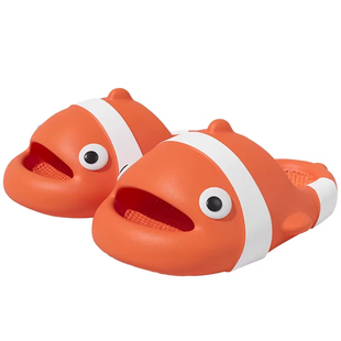 蕉往小丑鱼儿童拖鞋亲子款夏季居家室内EVA防滑男童女童静音凉拖
