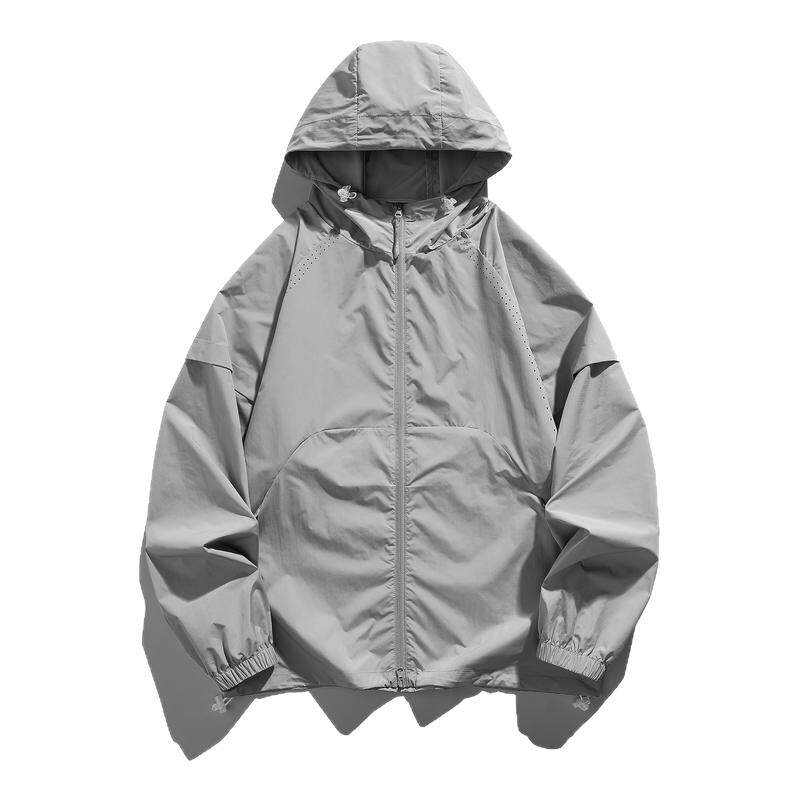 WASSUP凉感防晒服连帽夹克夏季