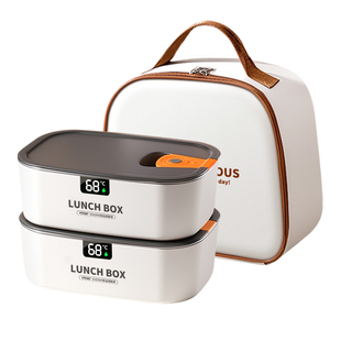 保温饭盒可微波炉加热上班族2025新款不锈钢分格学生带饭便当餐盒