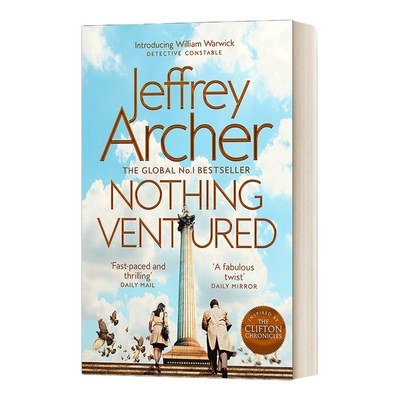英文原版小说 Nothing Ventured 无事冒险 William Warwick Novels 1 英文版 进口英语原版书籍
