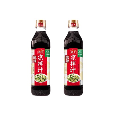 海天酸辣凉拌汁三重风味省心好用