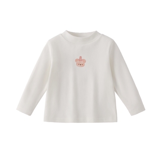 [抗菌远红外]儿童长袖t恤6宝宝秋冬高领衣服男童打底衫春女童上衣