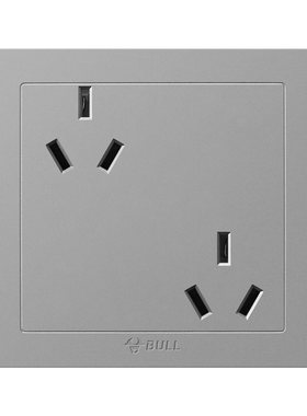 公牛16A白色六孔插座G07