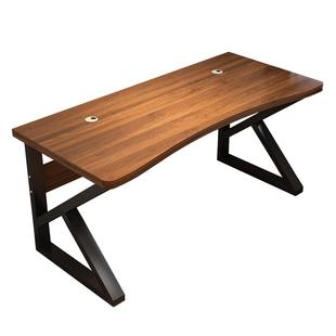 实木电脑桌台式电竞桌卧室家用简易桌子工作台学生书桌学习办公桌