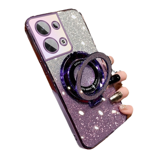 OPPOreno9手机壳日韩创意潮oppo防摔软硅胶Reno9PRO+时尚磁吸支架PHM110网红高档PGX110新款女ran09pr0保护套