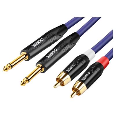 双莲花转双6.5音频线秋叶原
